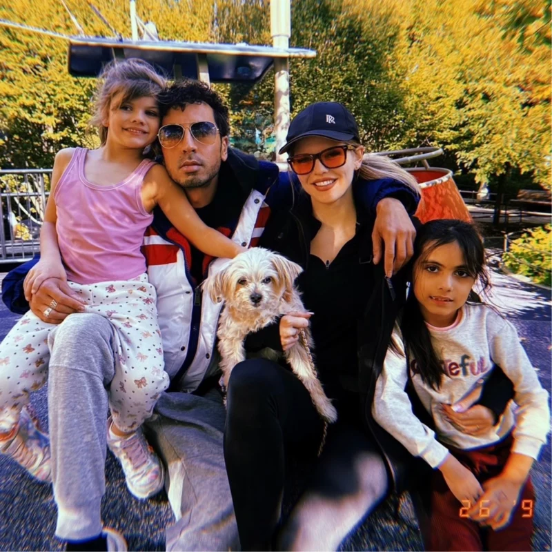 Fam Mirza with his family outdoors, from his public LinkedIn profile